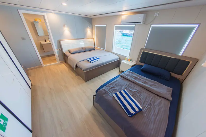 Upper Deck Suite Twin Cabin