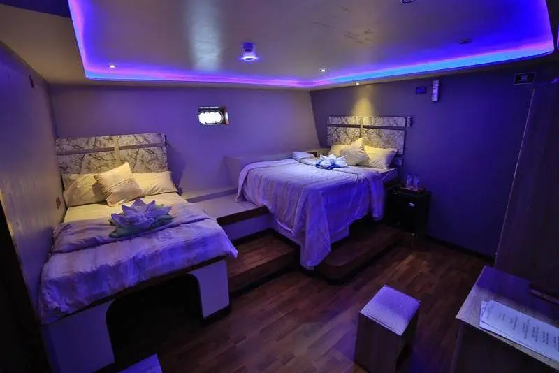 Lower Deck Large Double Cabin