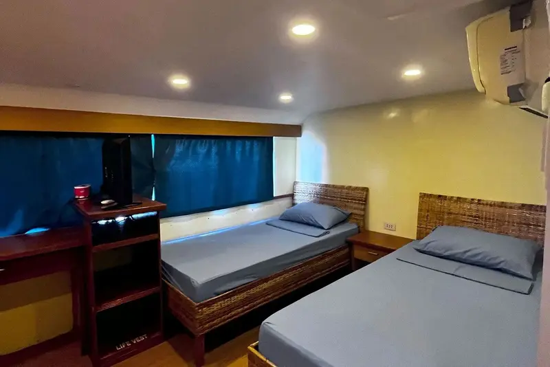 Lower Deck Twin Cabins