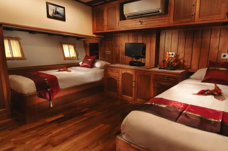 Camarote twin premium partilhada