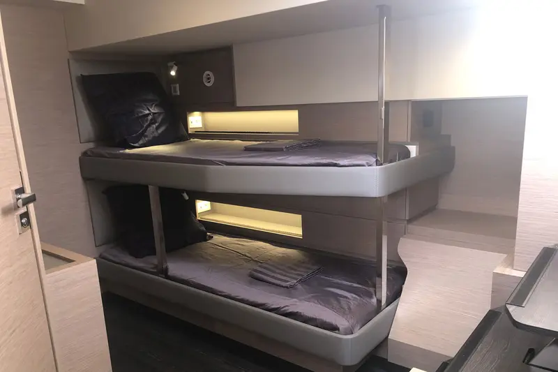 Cabines à lits superposés