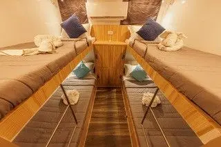 Lower Deck Quad Cabin