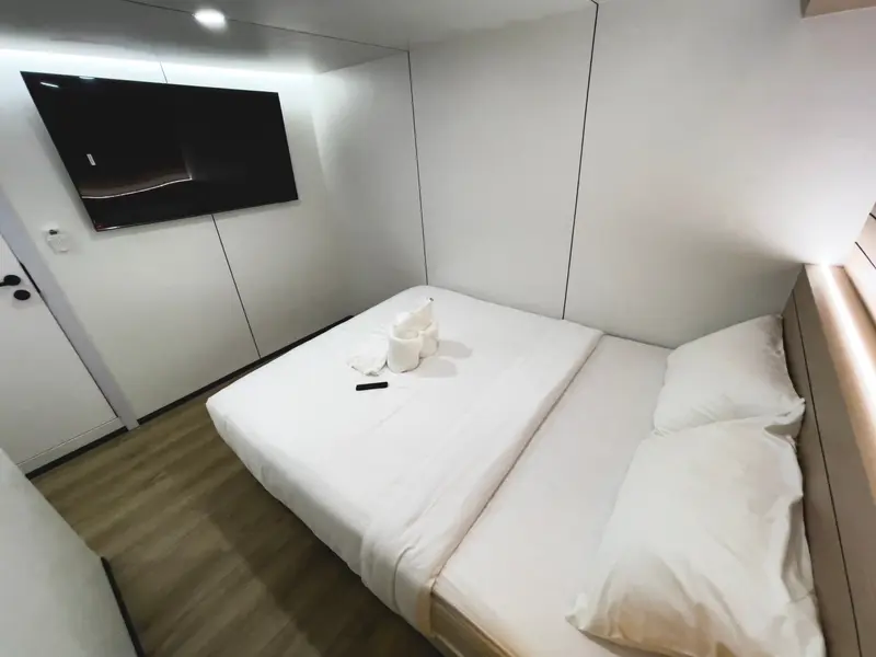 Cabina master, ponte inferiore