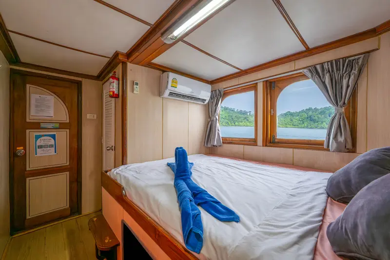 Cabine double avec salle de bain privative