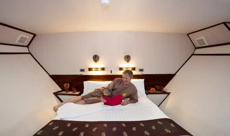 Cabine master, pont inférieur