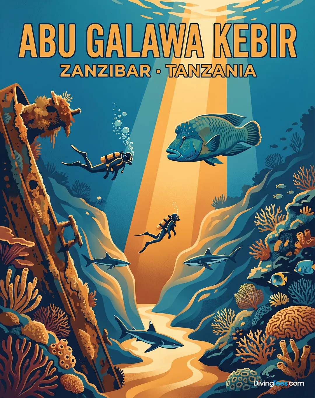 Affiche Abu Galawa Kebir Zanzibar, Tanzania