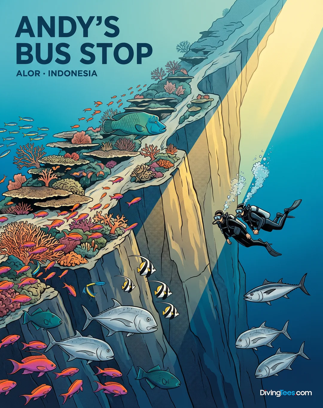 Andy’s bus stop