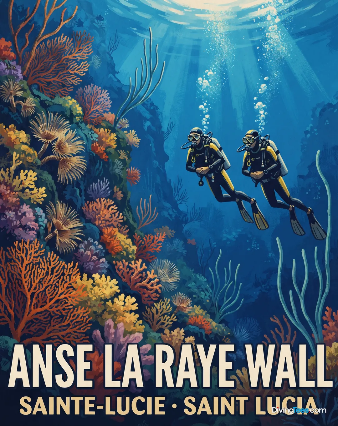 Anse La Raye Wall