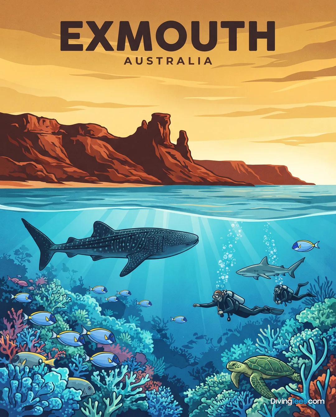 Exmouth Australia poster