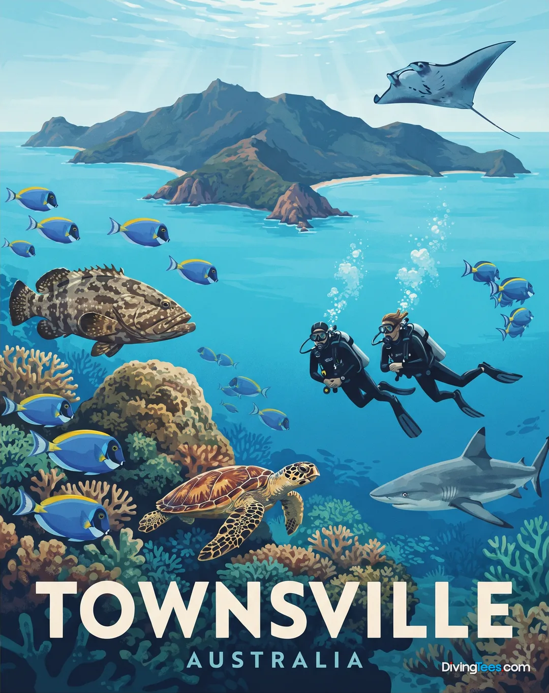 Townsville Australia poster