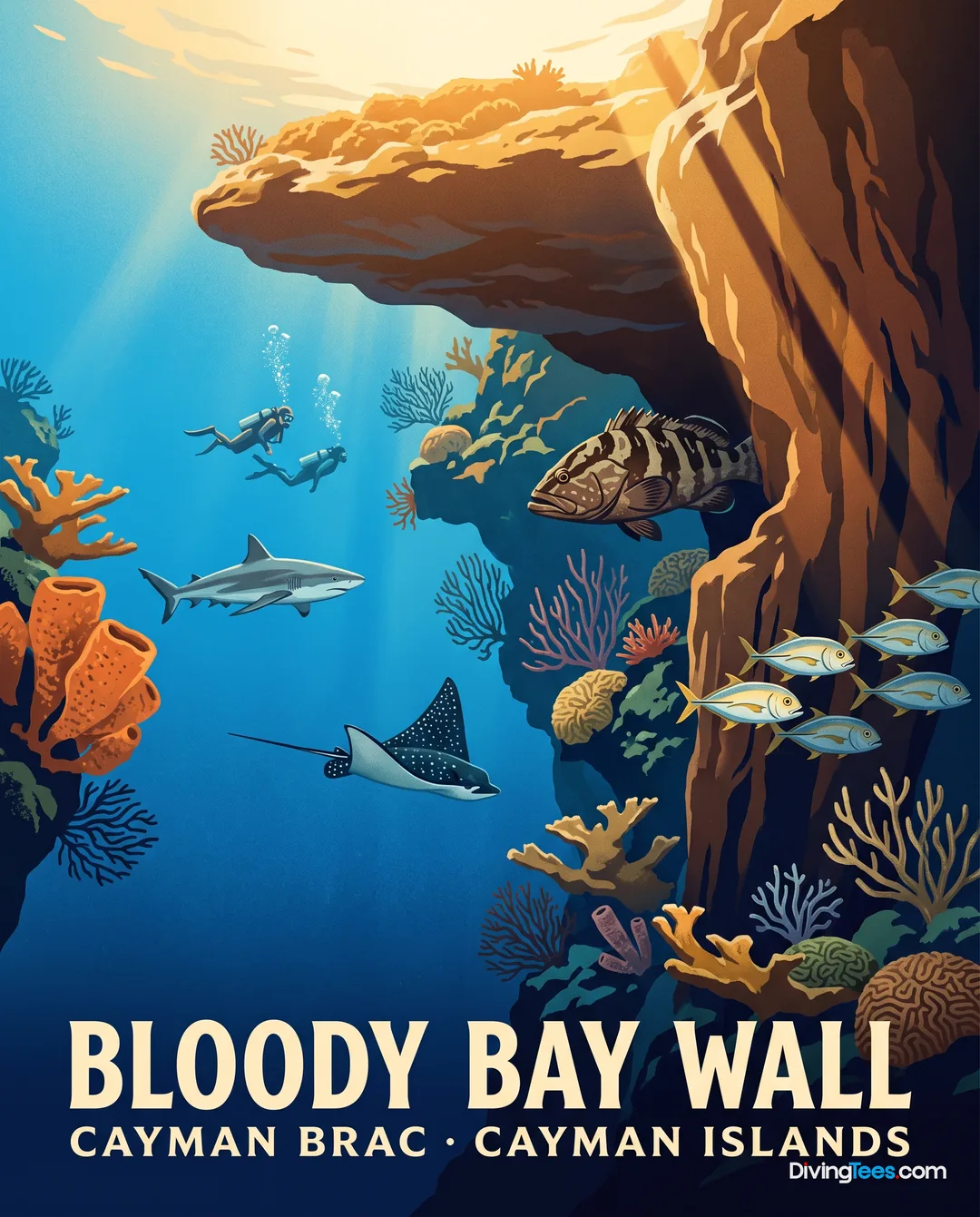 Bloody Bay Wall