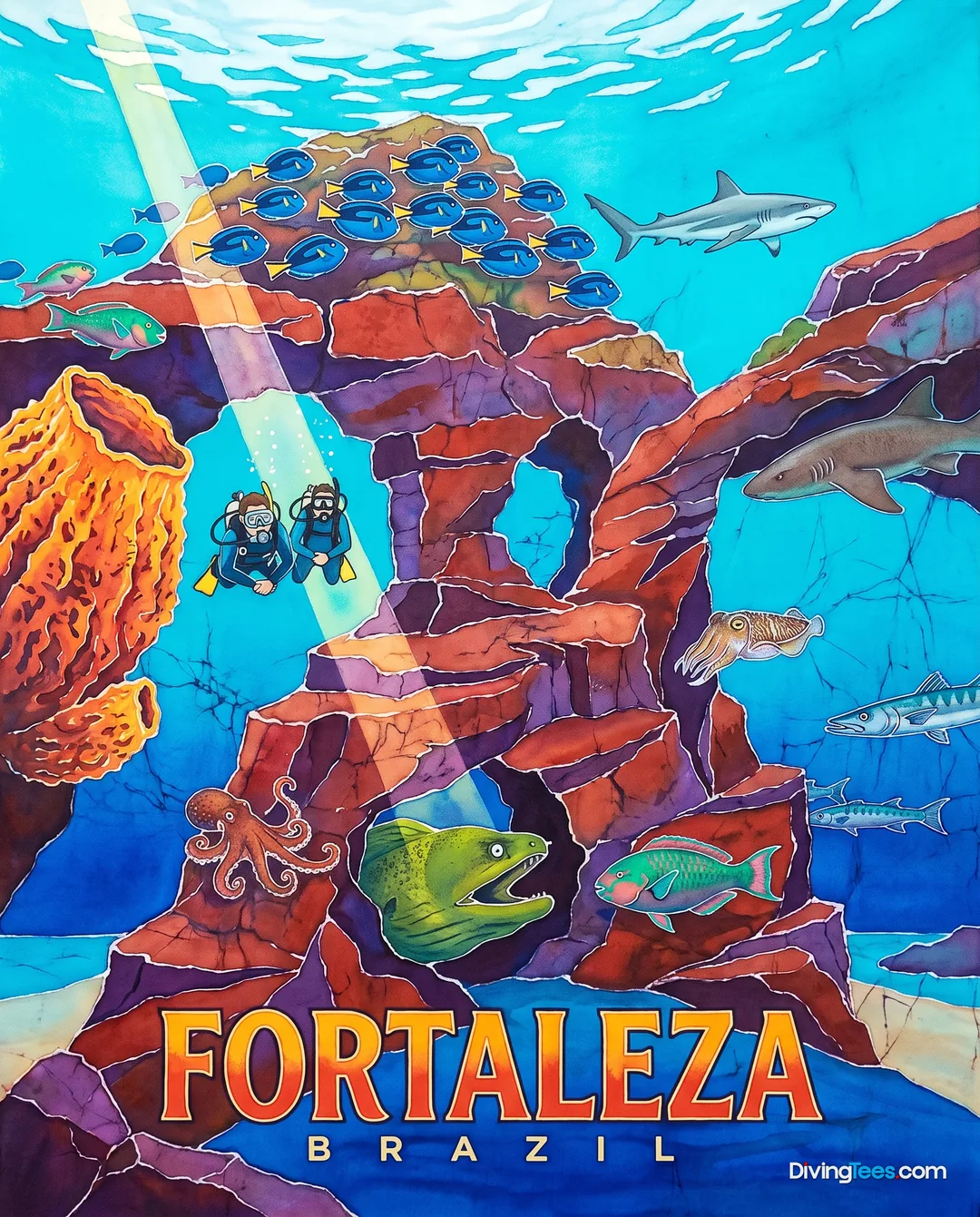 Fortaleza Brazil poster