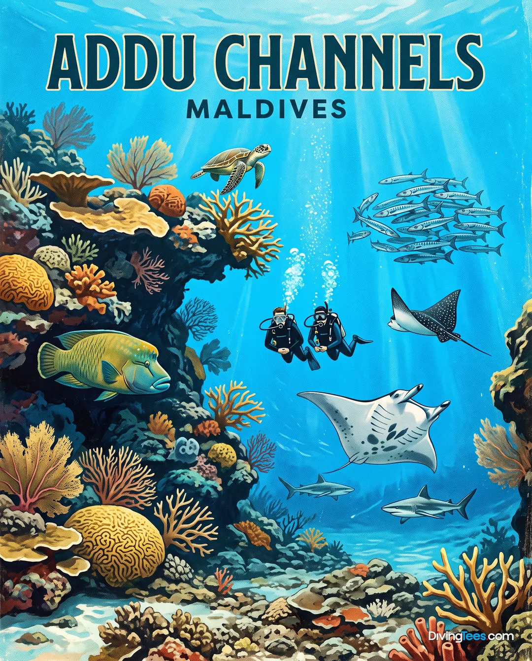 Canaux de l'Atoll d'Addu