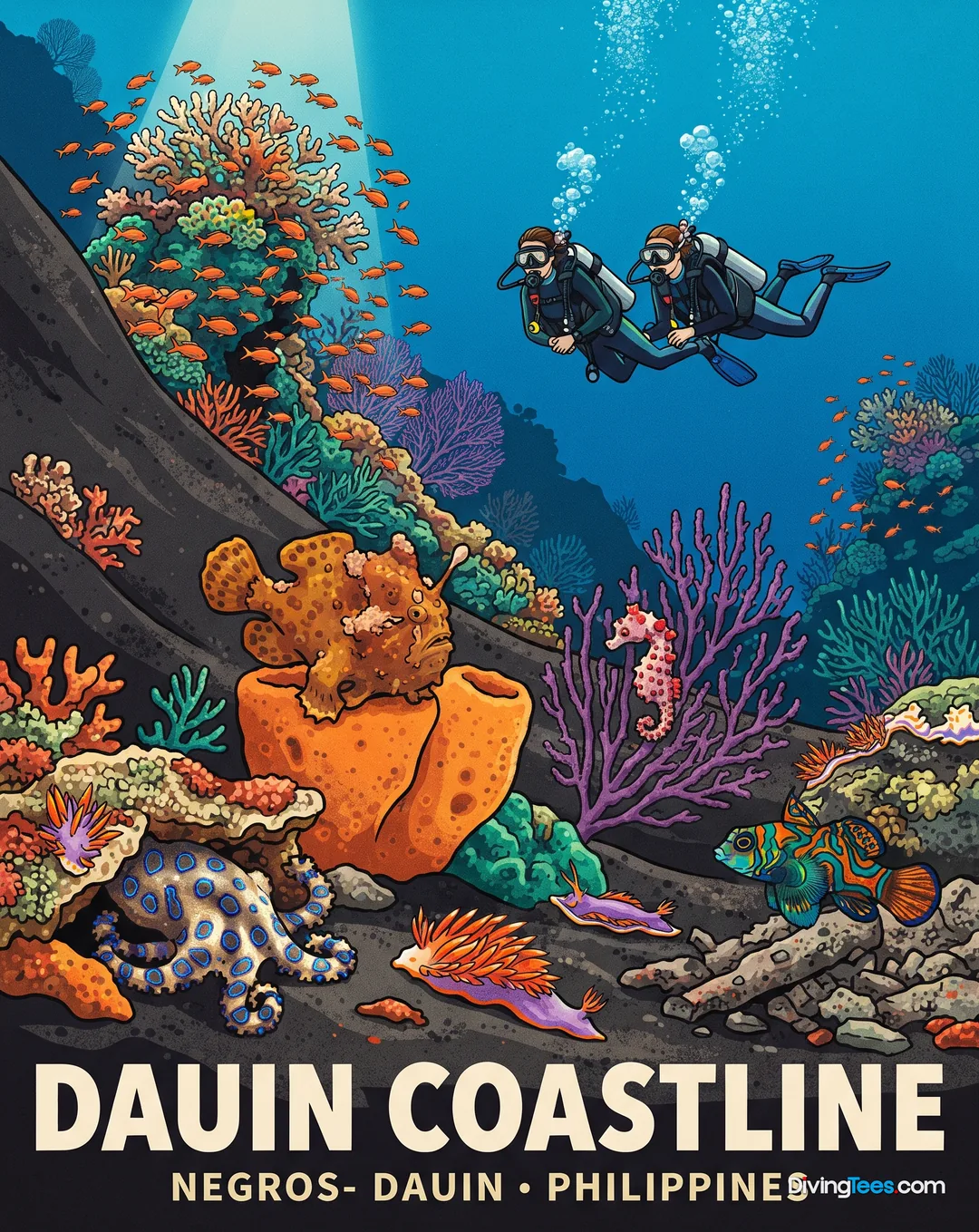 Dauin coastline