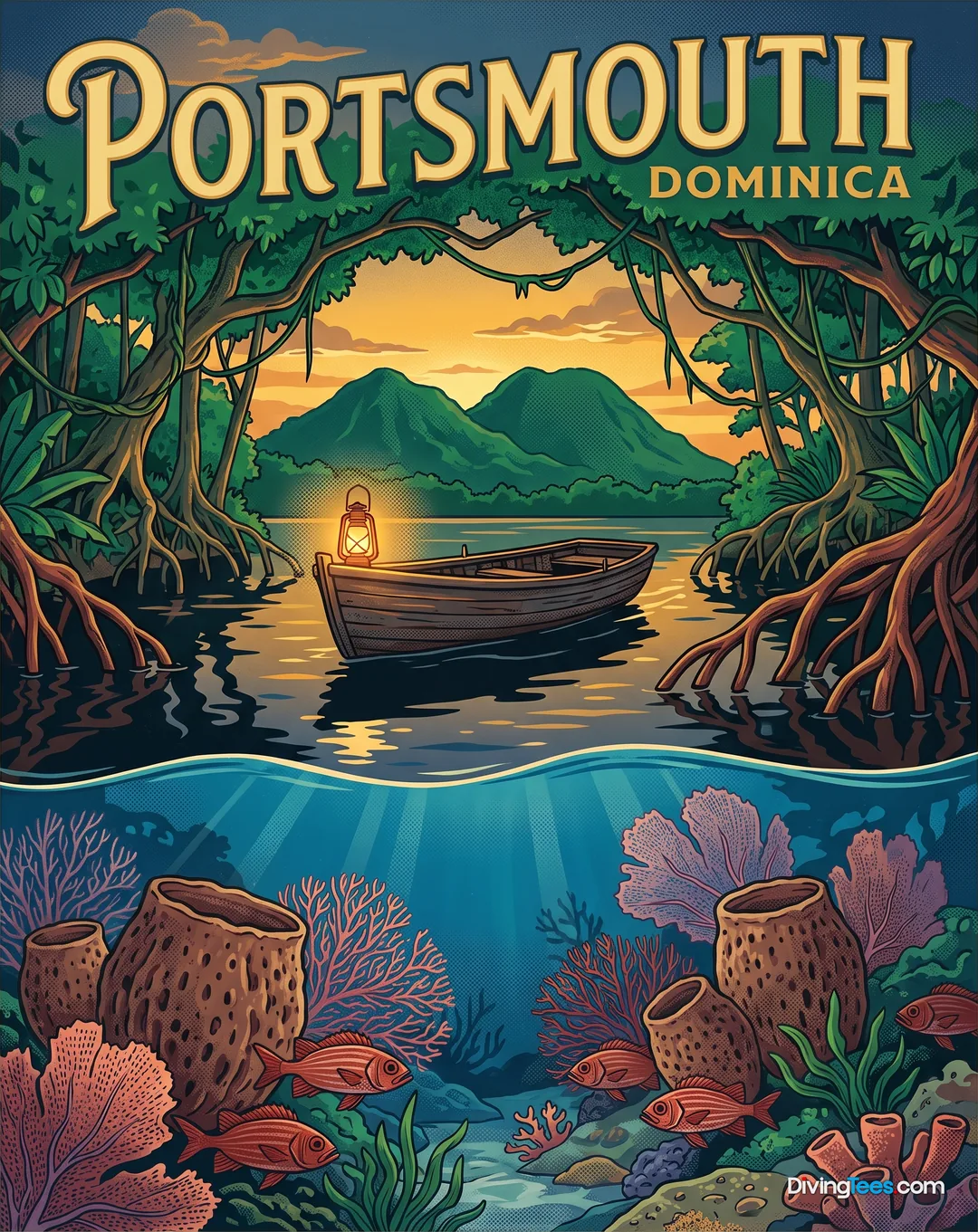 Portsmouth Dominica poster