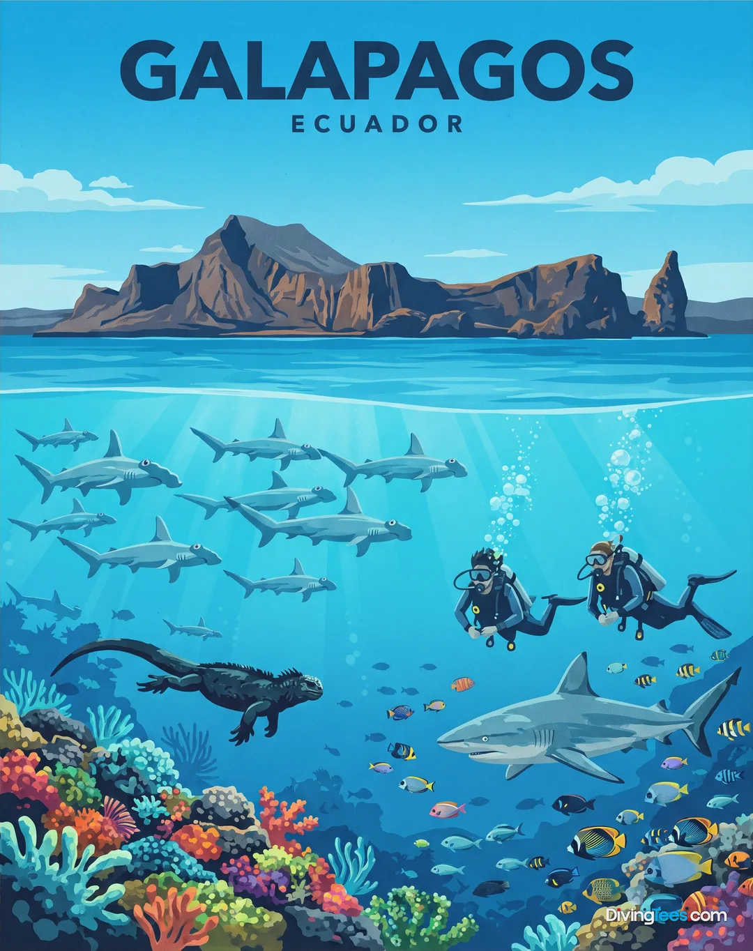 Cartaz de Galápagos Equador