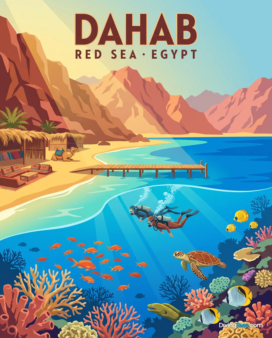 Dahab Egypt poster