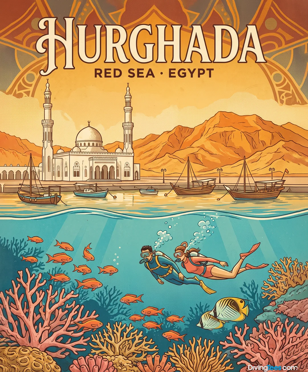 Hurghada Egypt poster