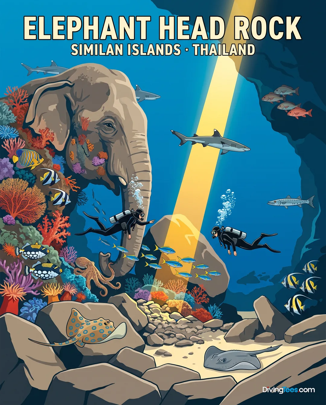 Elephant Head Rock