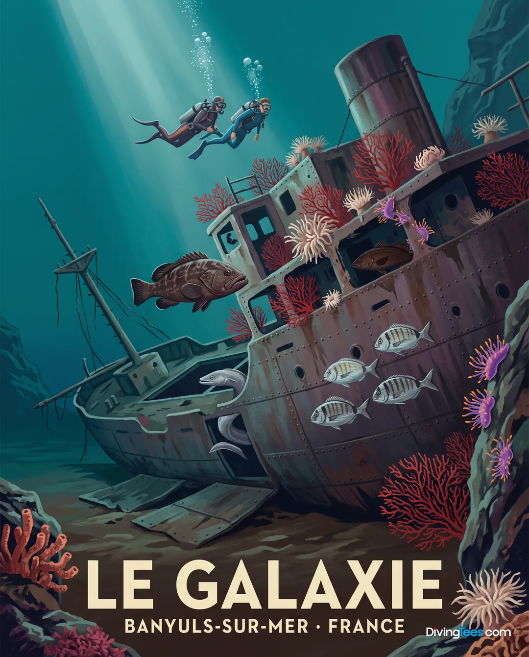 Épave du Galaxie