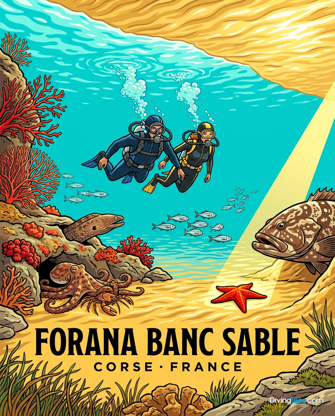 Ile de Forana - Nord-Est (banc de sable)
