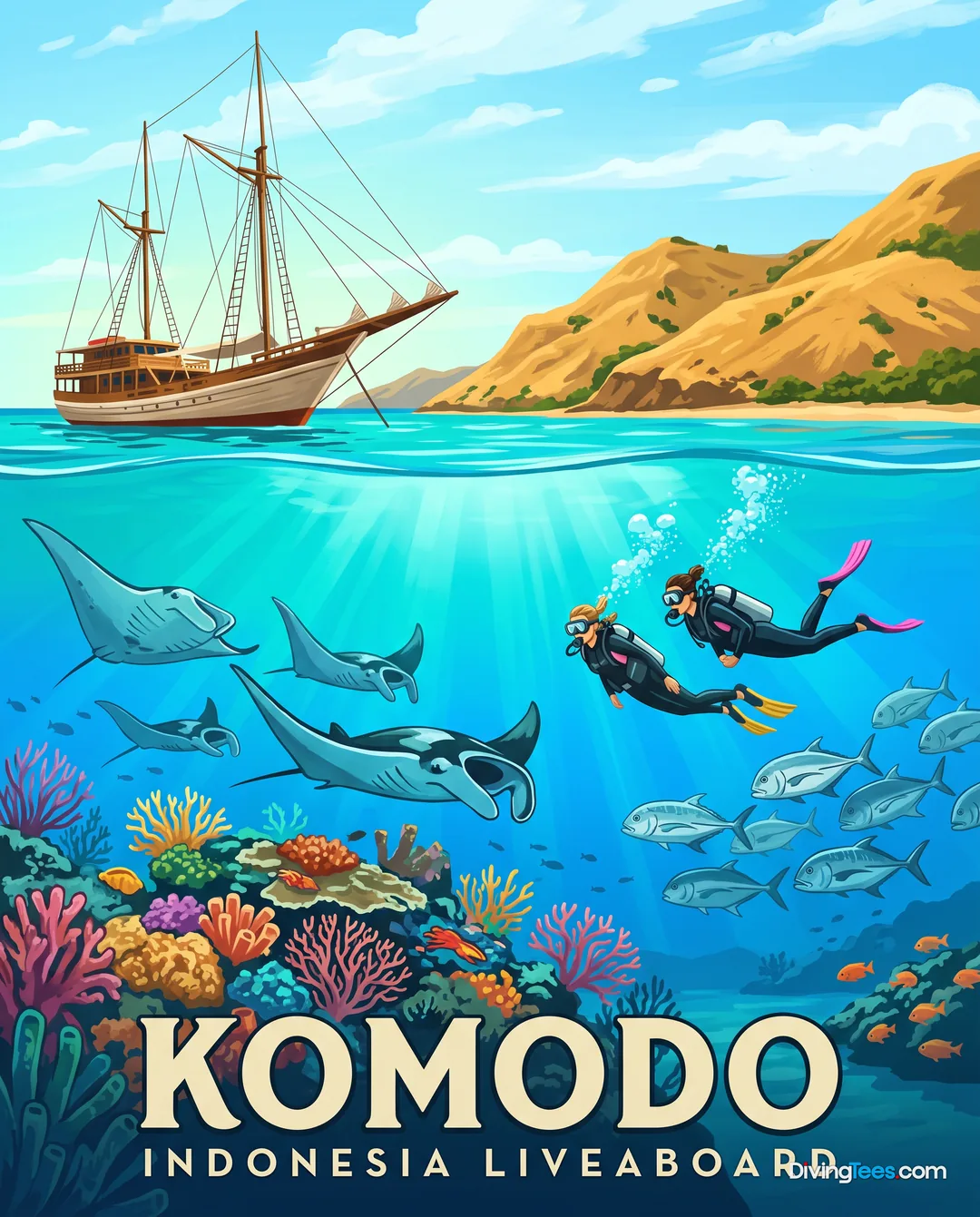 Affiche Indonesia