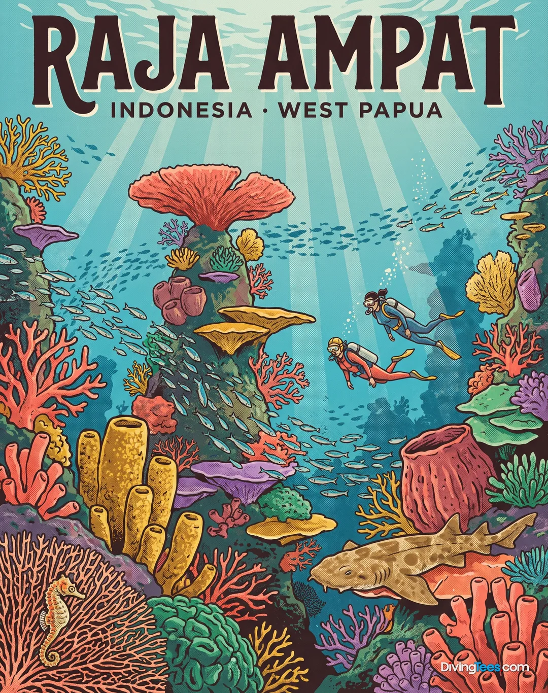 Raja Ampat Indonesia poster