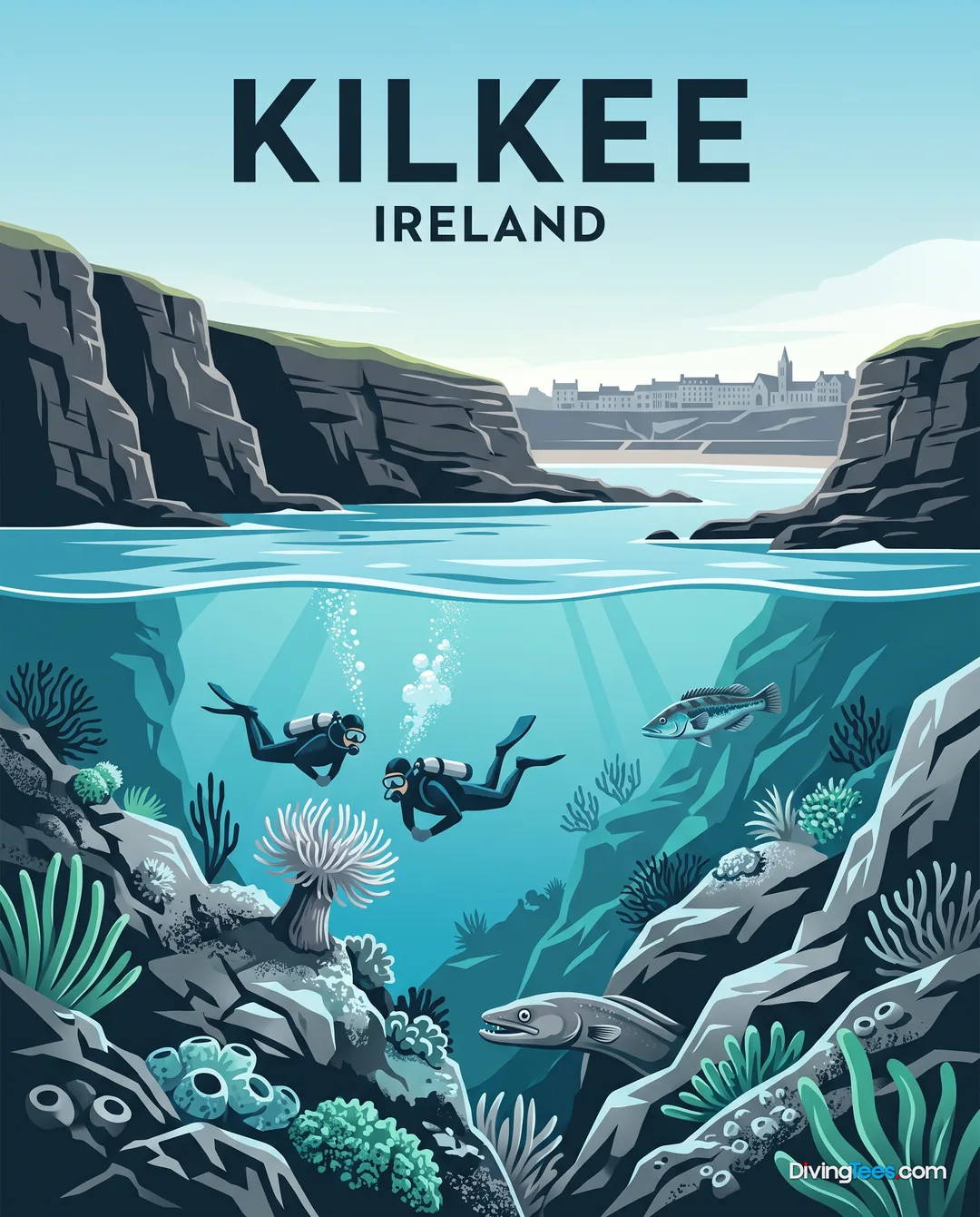 Kilkee Ireland poster
