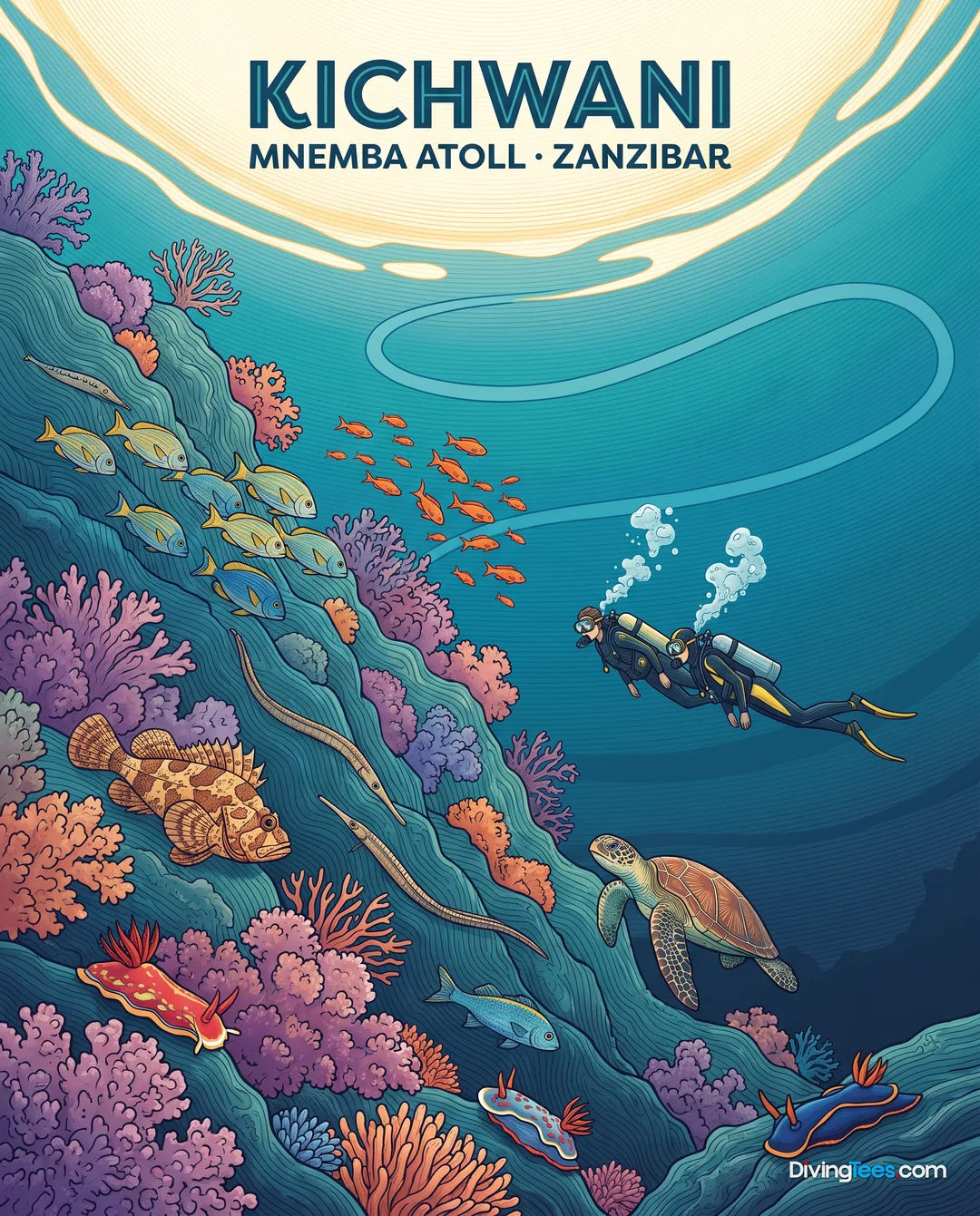 Affiche Kichwani Zanzibar, Tanzania