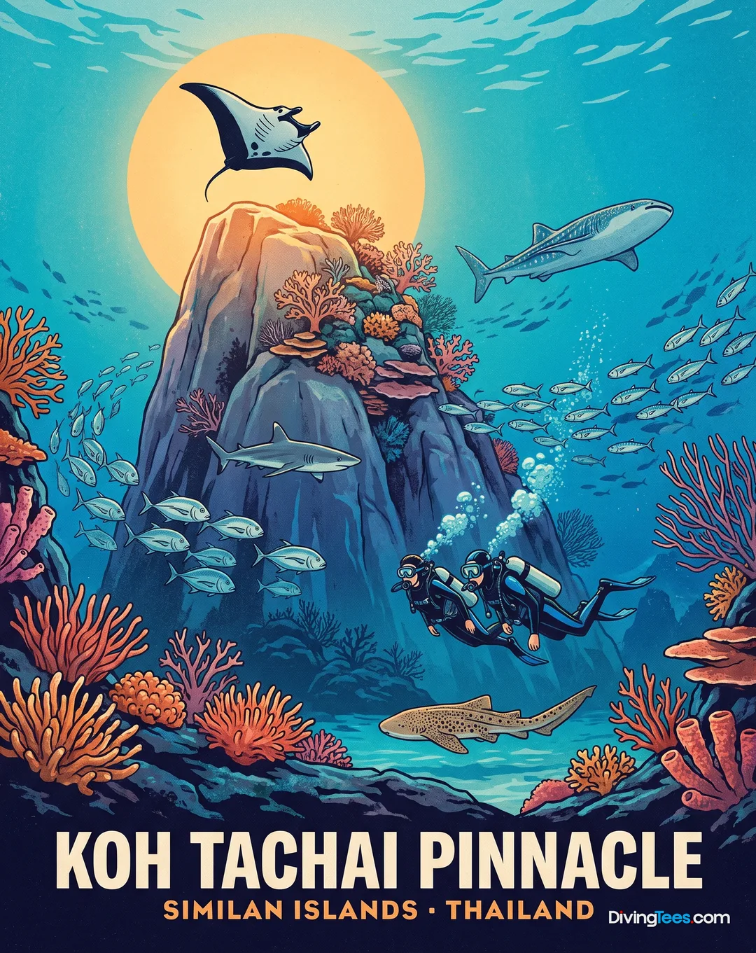 Koh Tachai Pinnacle