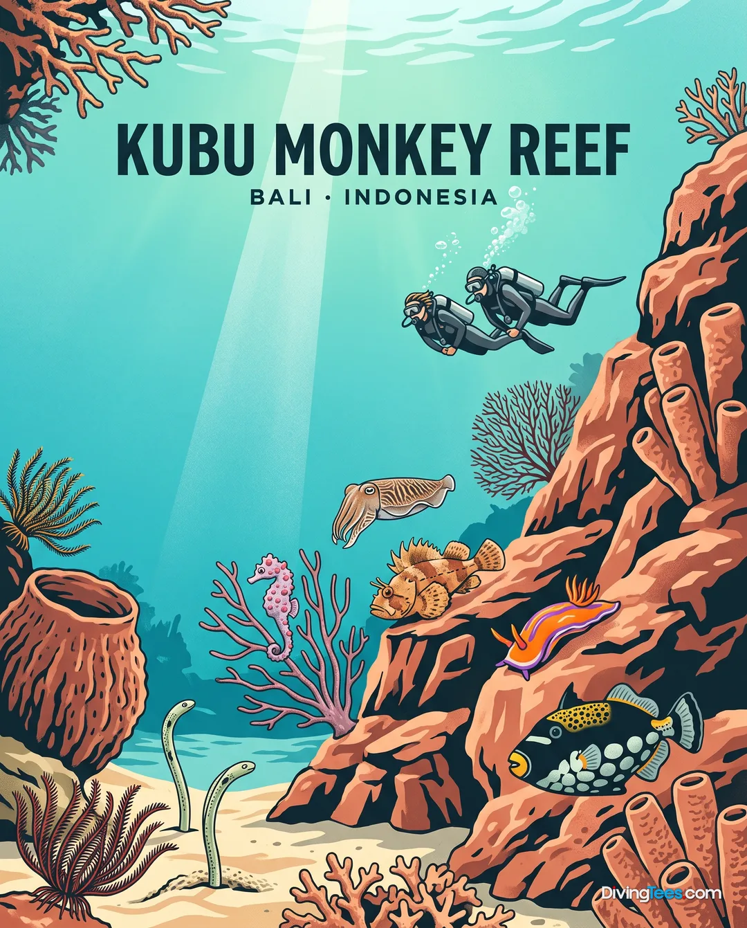 Kubu Monkey Reef