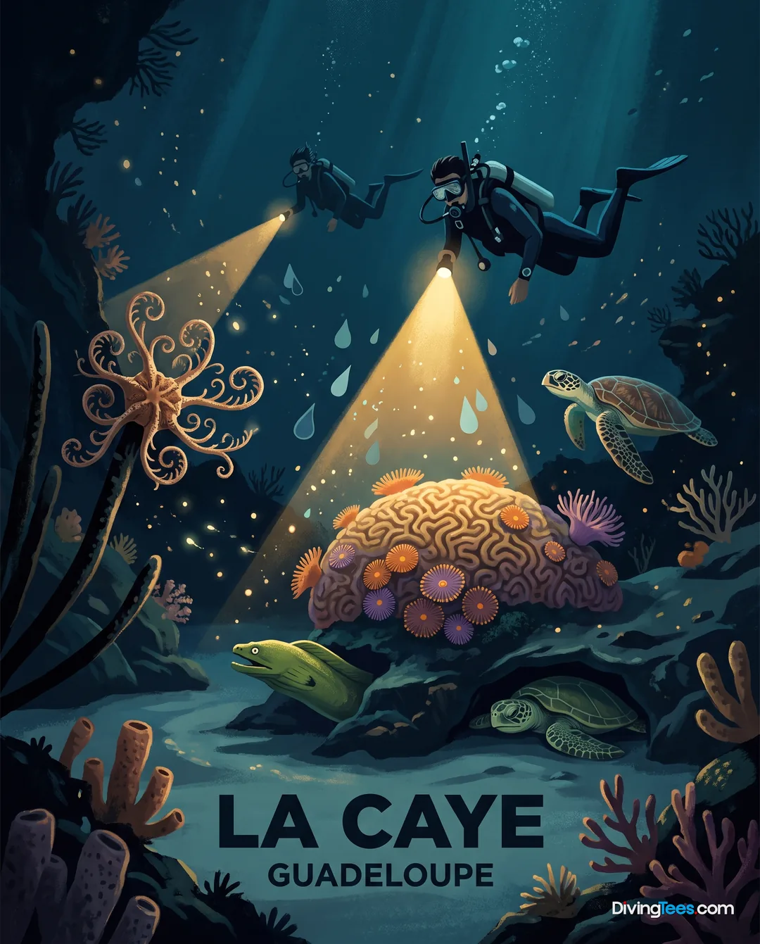 Affiche La Caye Basse-Terre, Guadeloupe