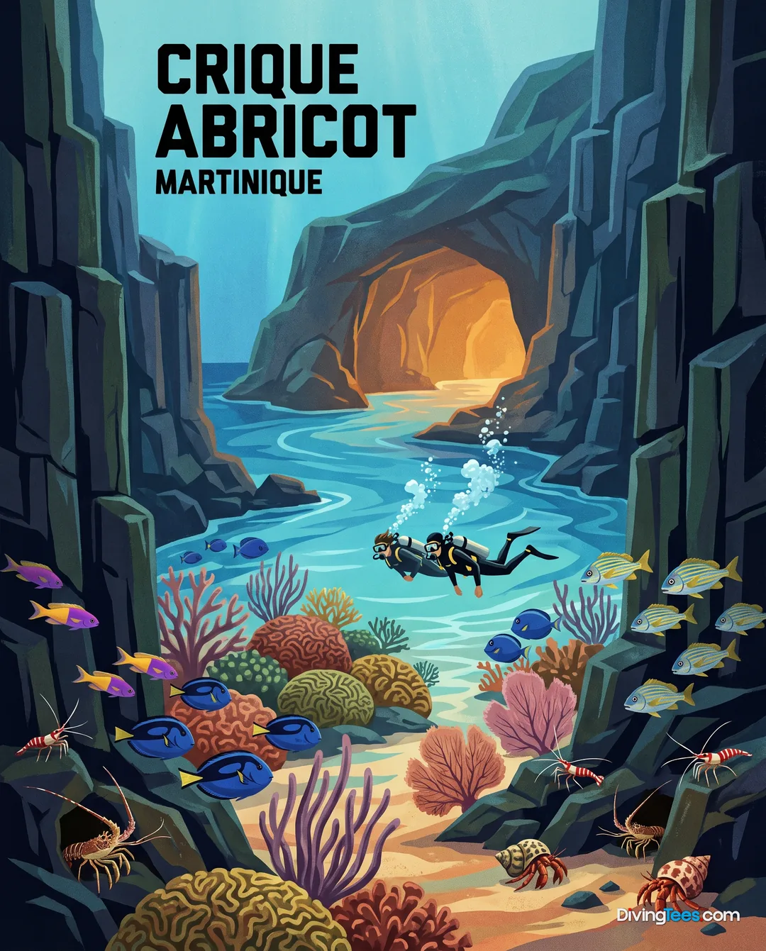 La crique Abricot