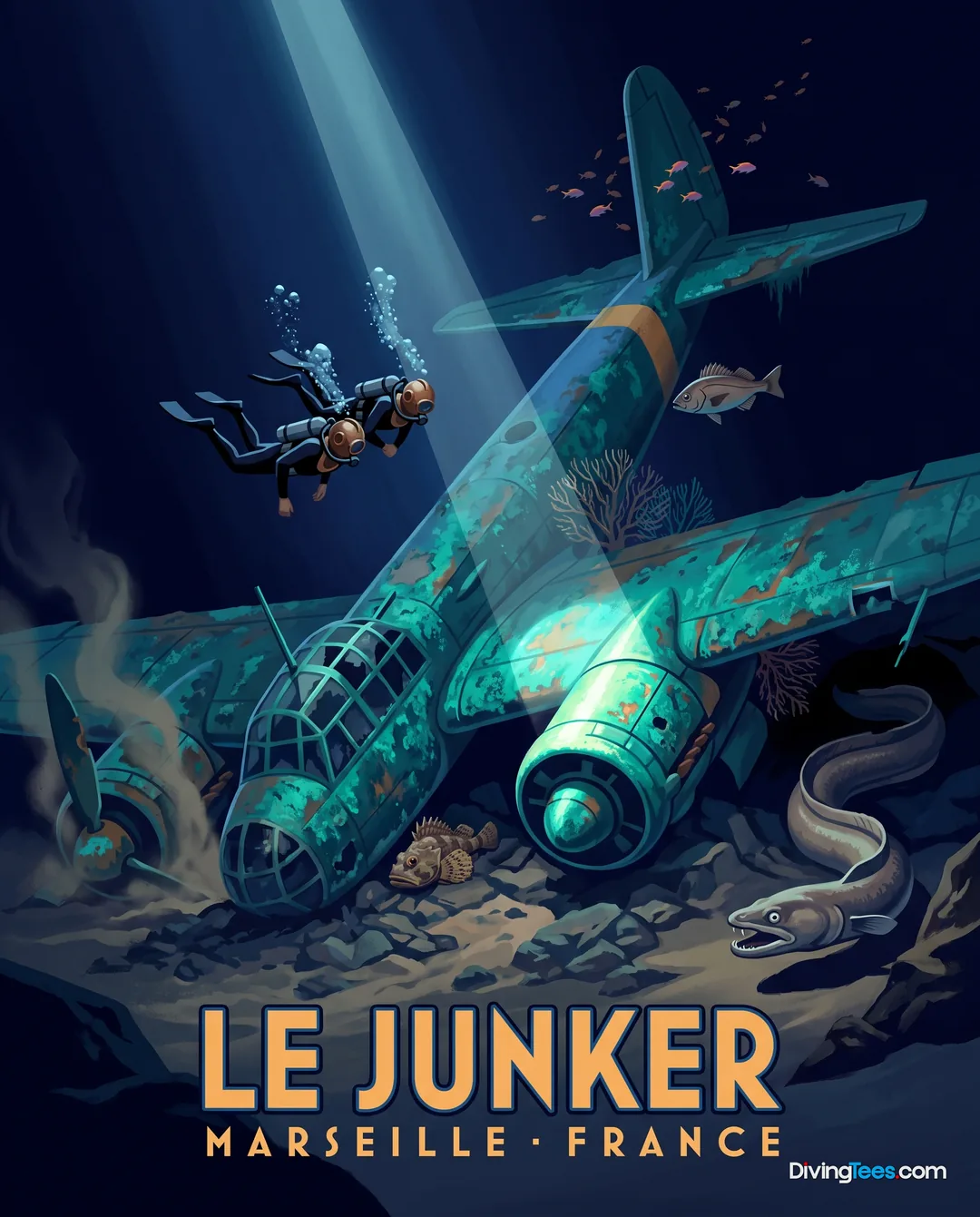 Affiche Le Junker Marseille, France