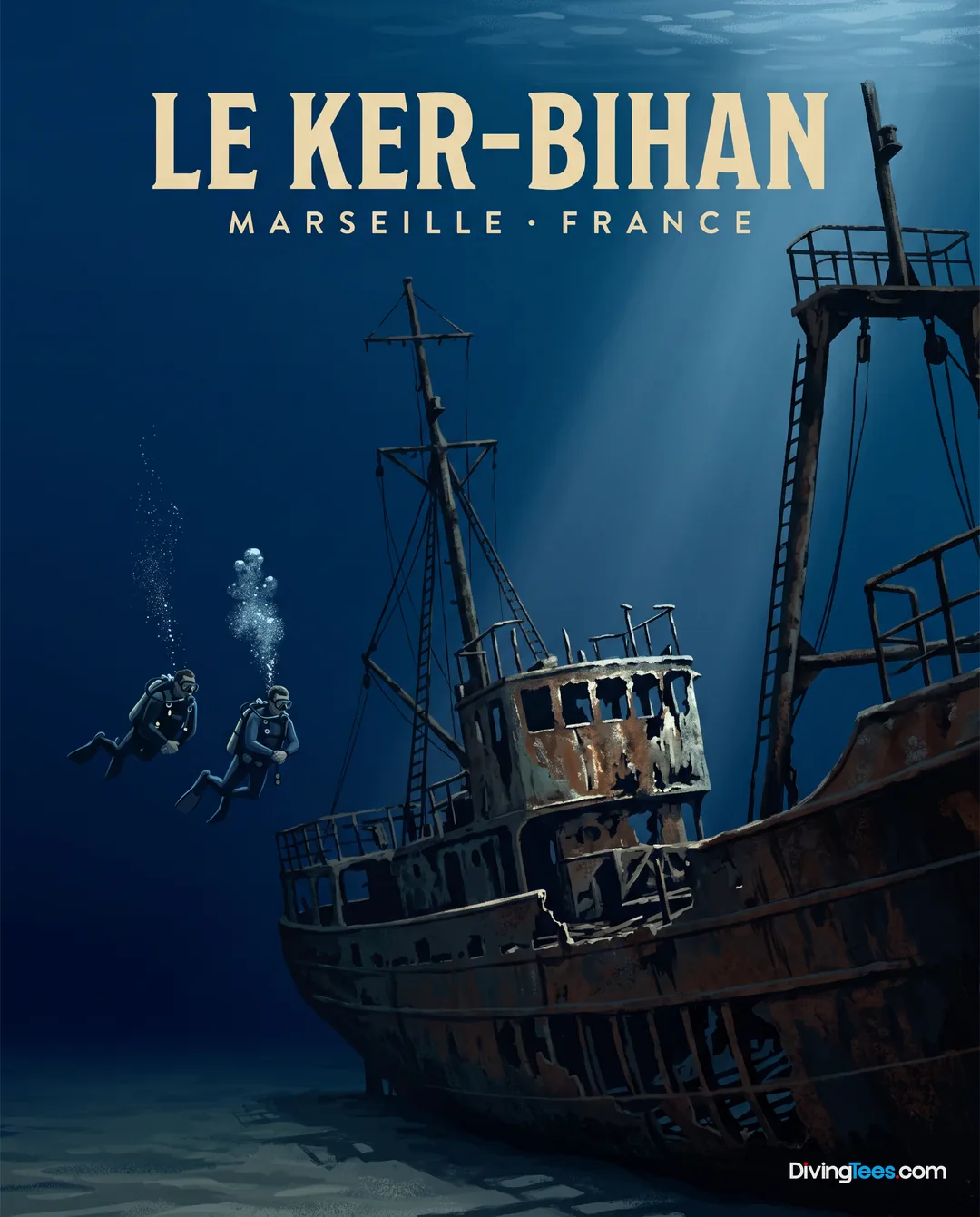 Affiche Le Ker-Bihan Marseille, France