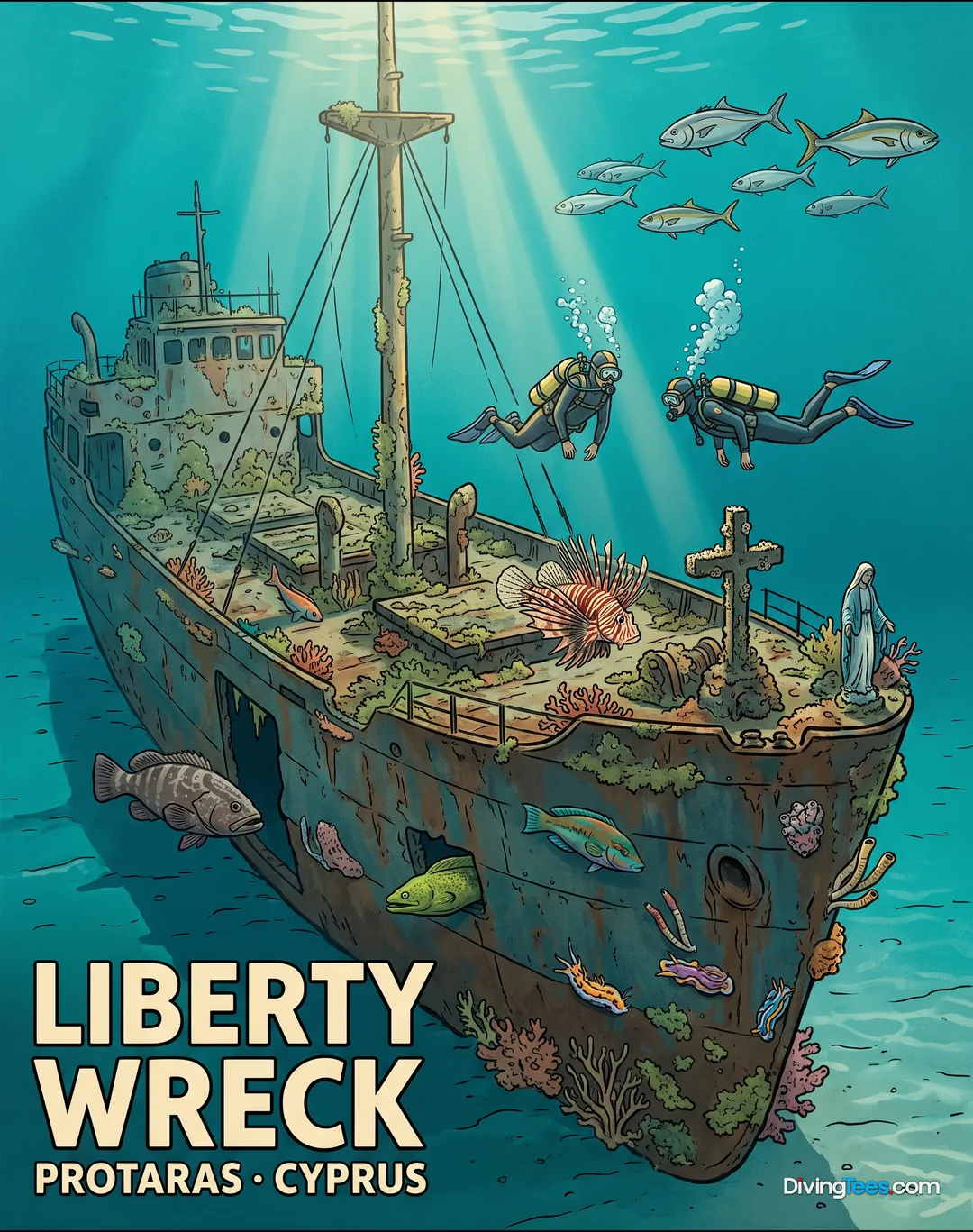 Affiche Liberty Wreck Protaras, Chypre