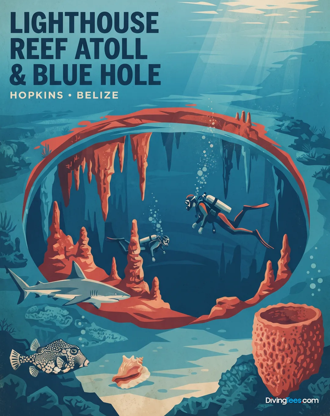 Lighthouse Reef Atoll & Blue Hole