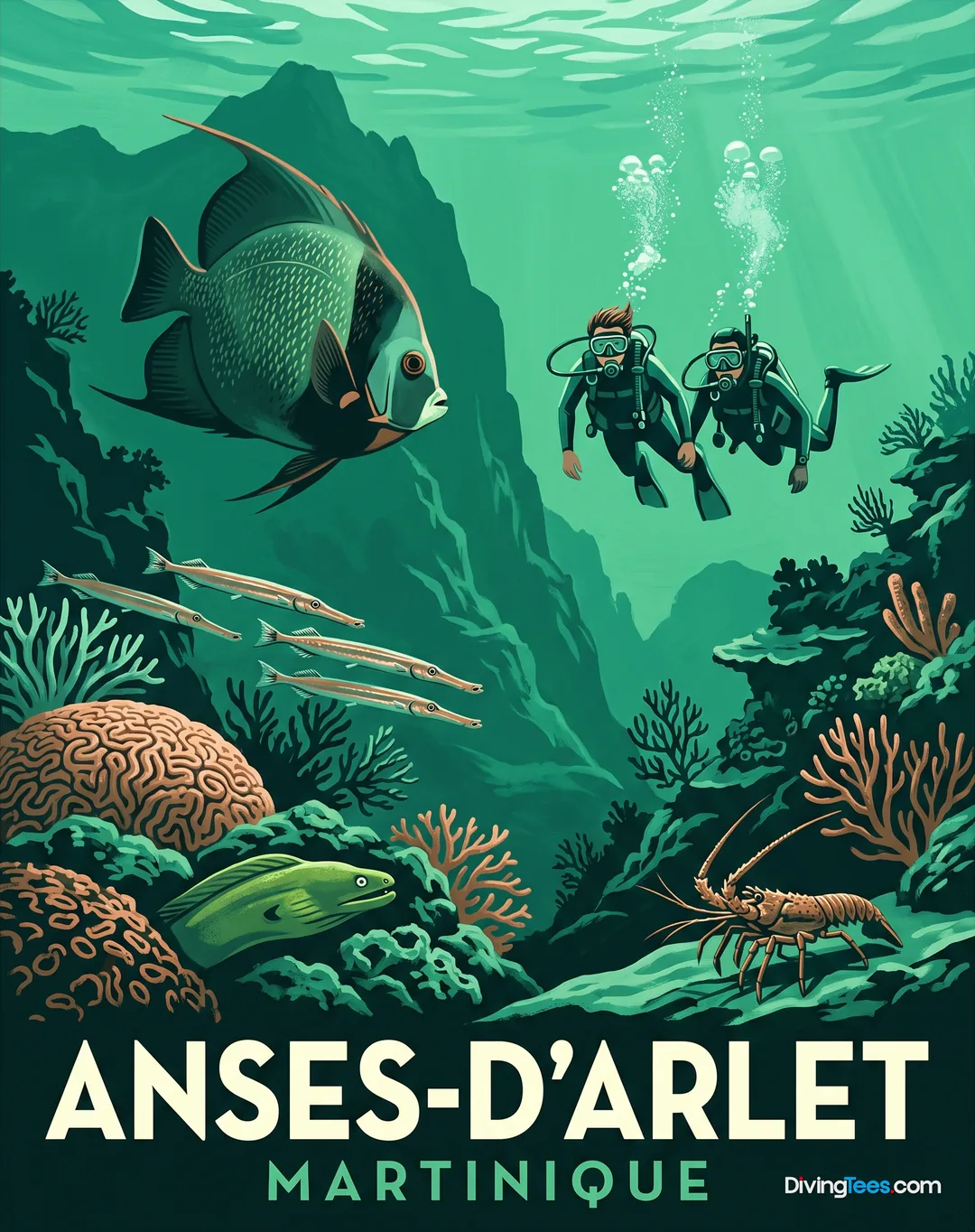 Cartaz de Anses-d'Arlet Martinica