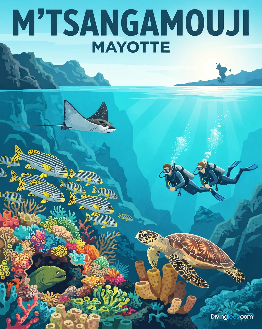 M'Tsangamouji Mayotte poster