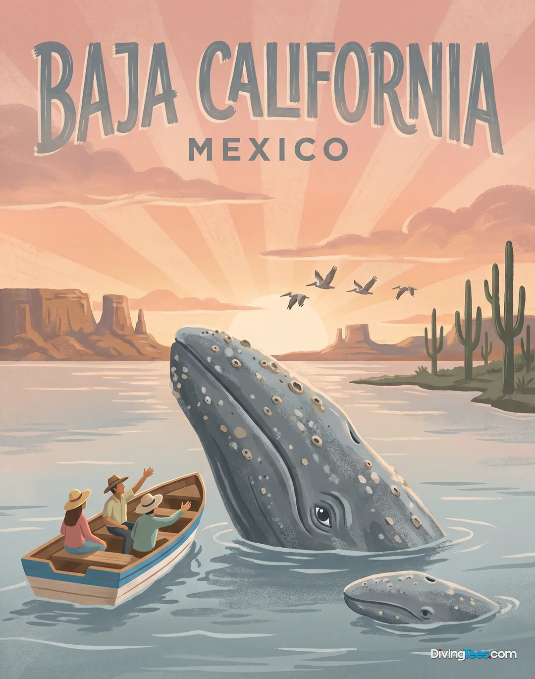 Baja California Mexico poster