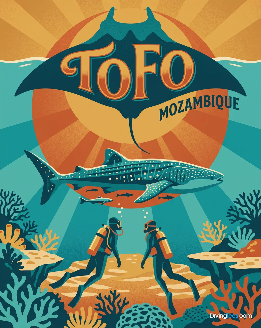 Poster di Tofo Mozambico