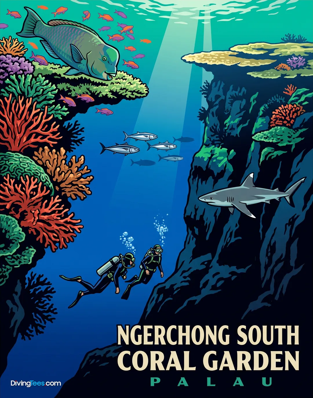 Ngerchong South Coral Garden