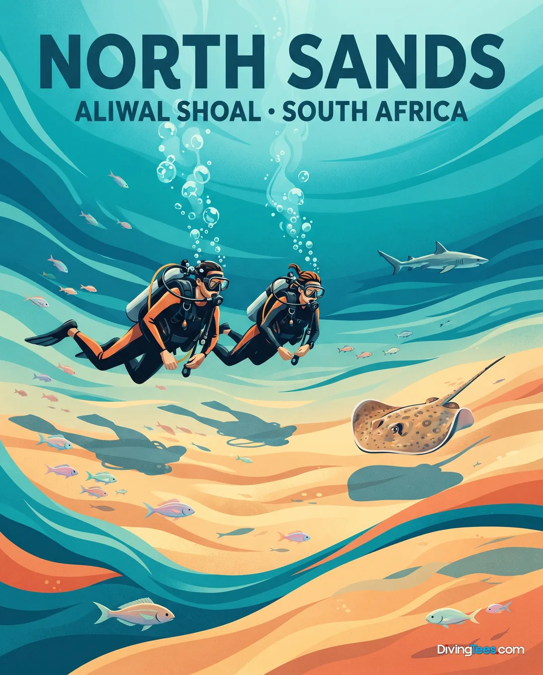 Affiche North Sands Protea Banks, Sudáfrica