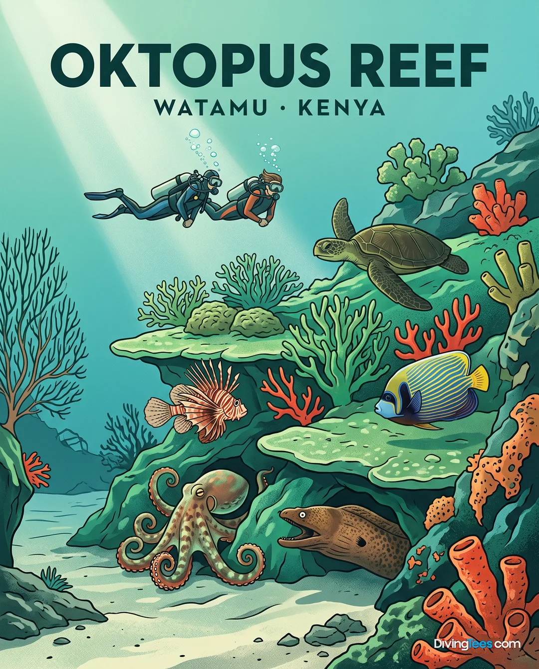 Oktopus Reef, Moray Reef