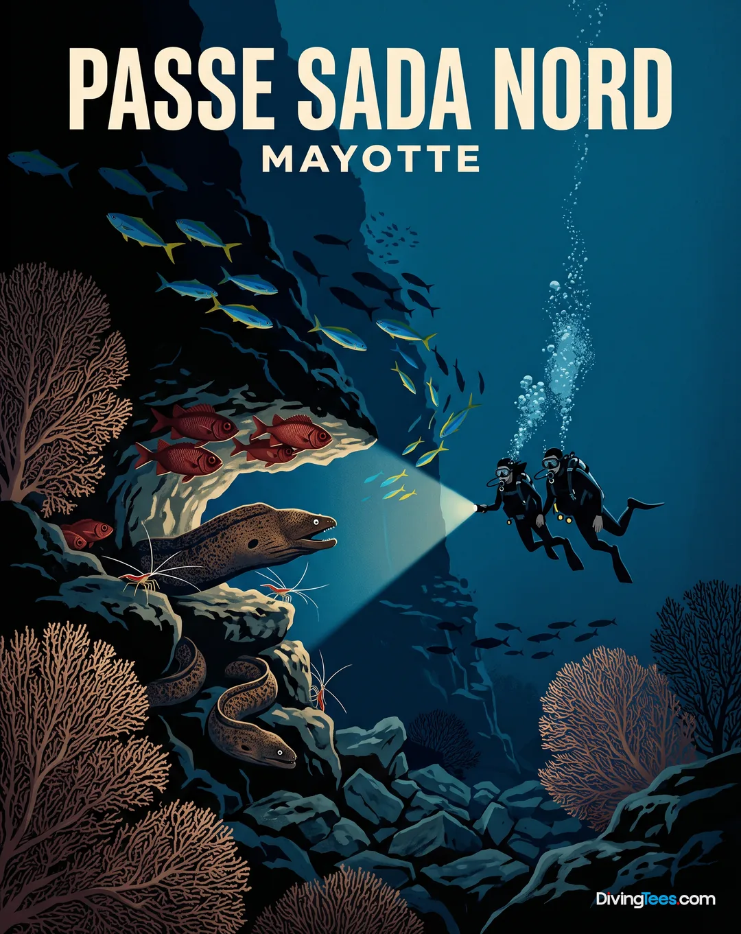 Passe Sada - Côté Nord
