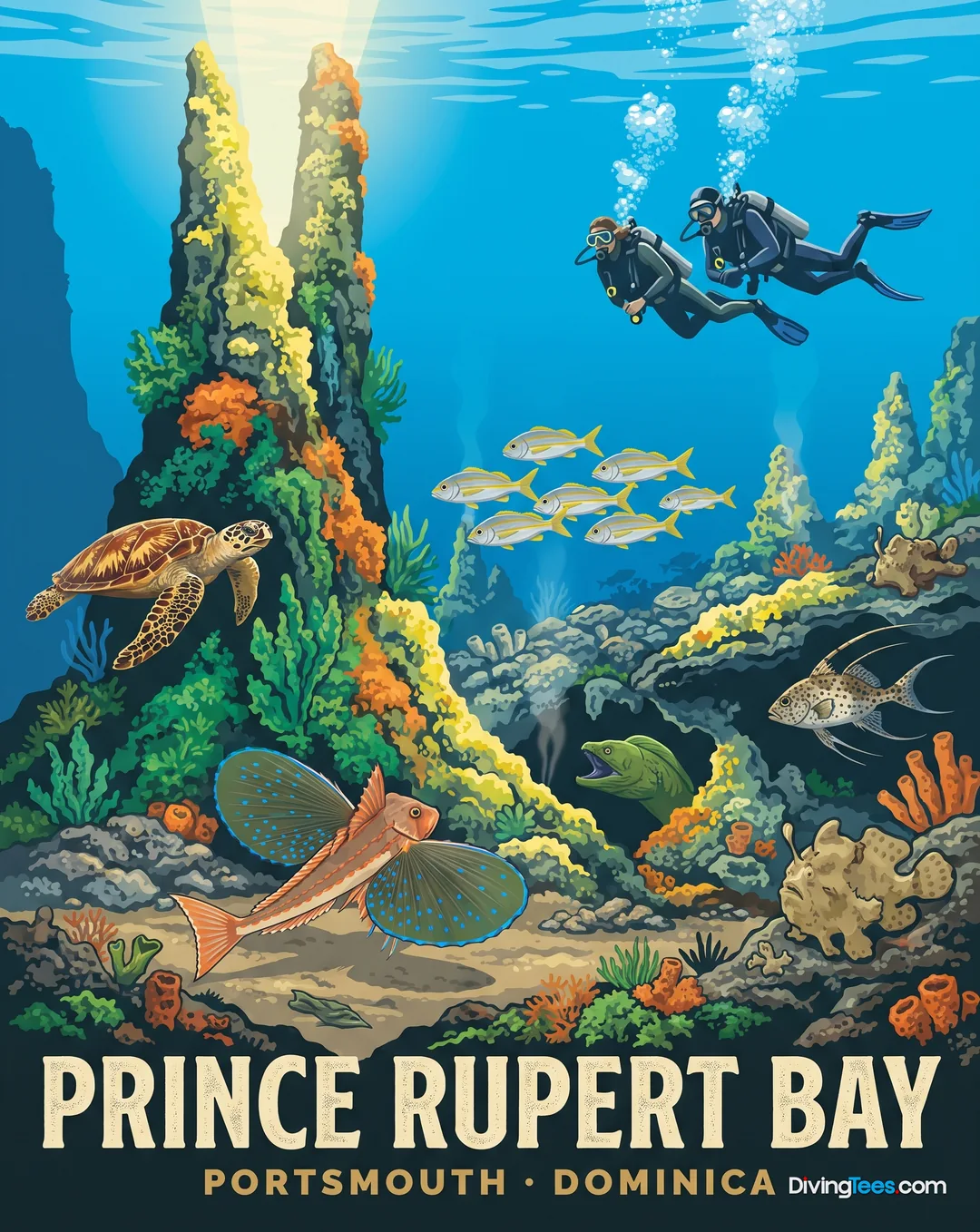 Prince Rupert Bay Volcano Site