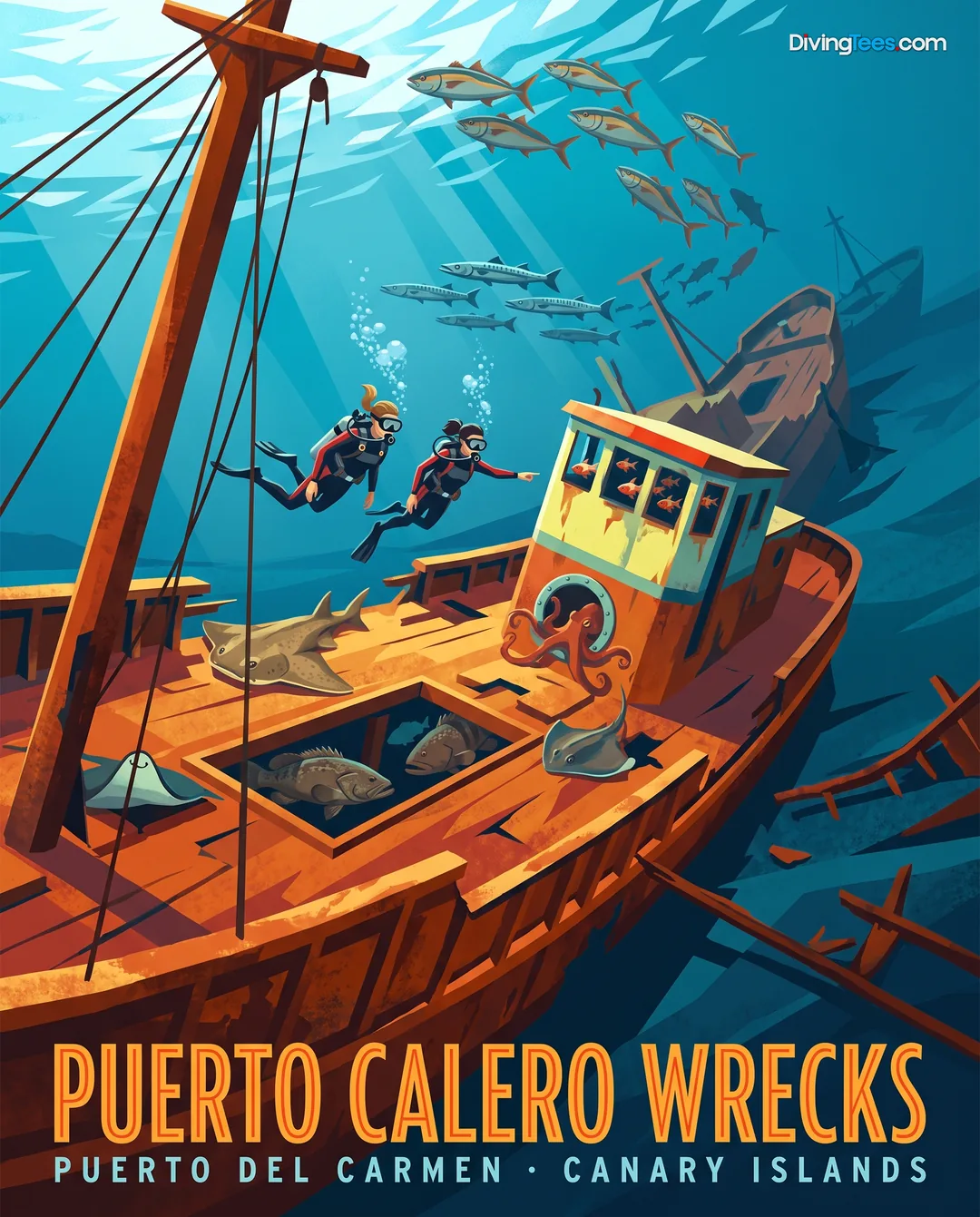Puerto Calero Wrecks