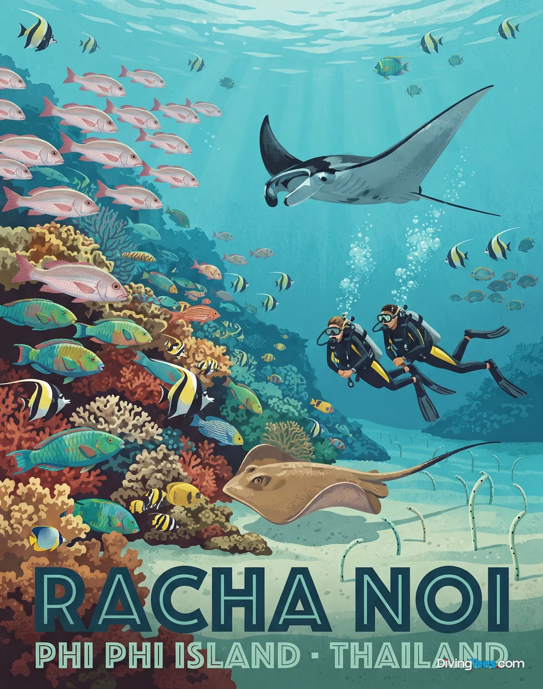 Affiche Racha Noi Phuket, Thailand