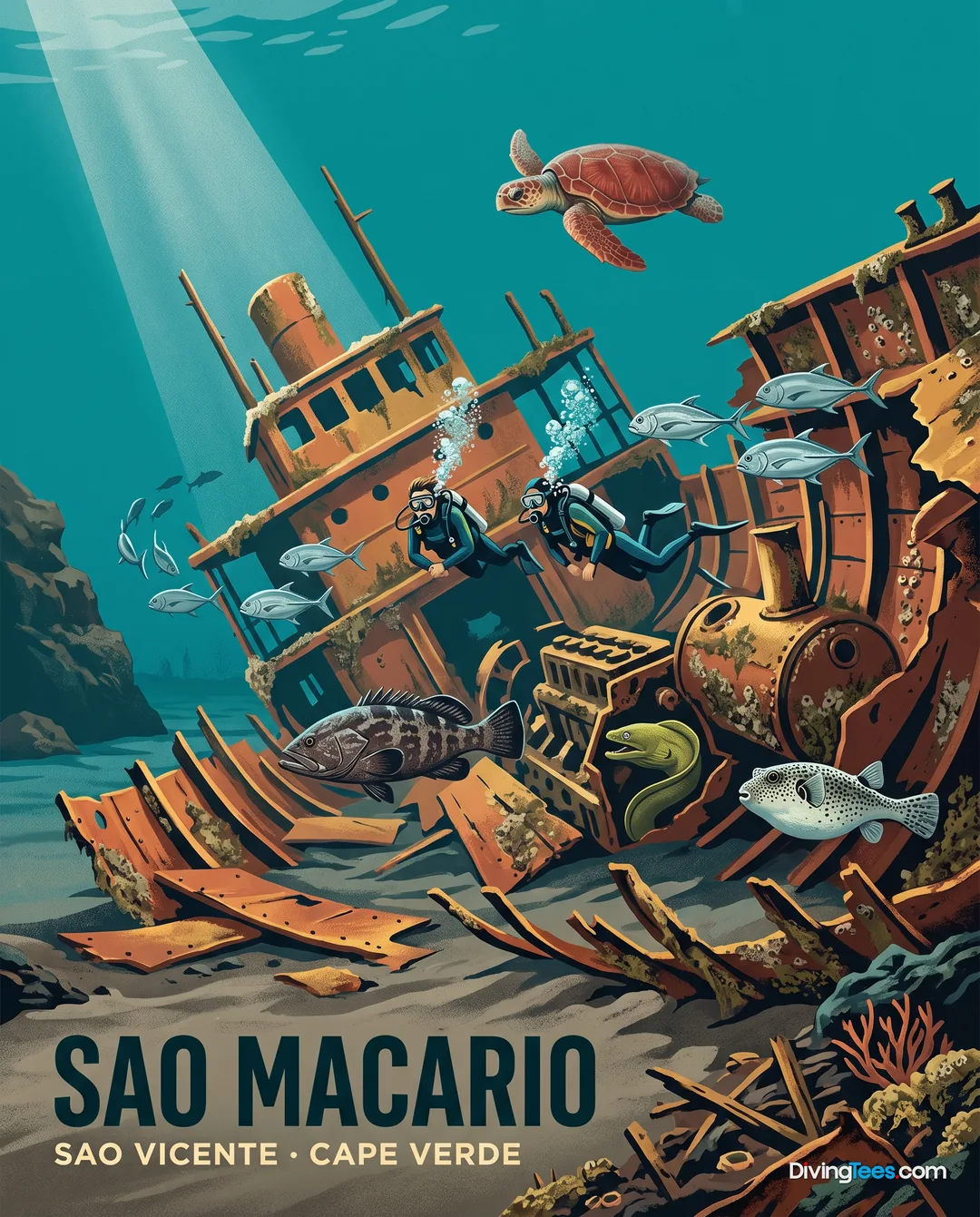 Sao Macario Shipwreck
