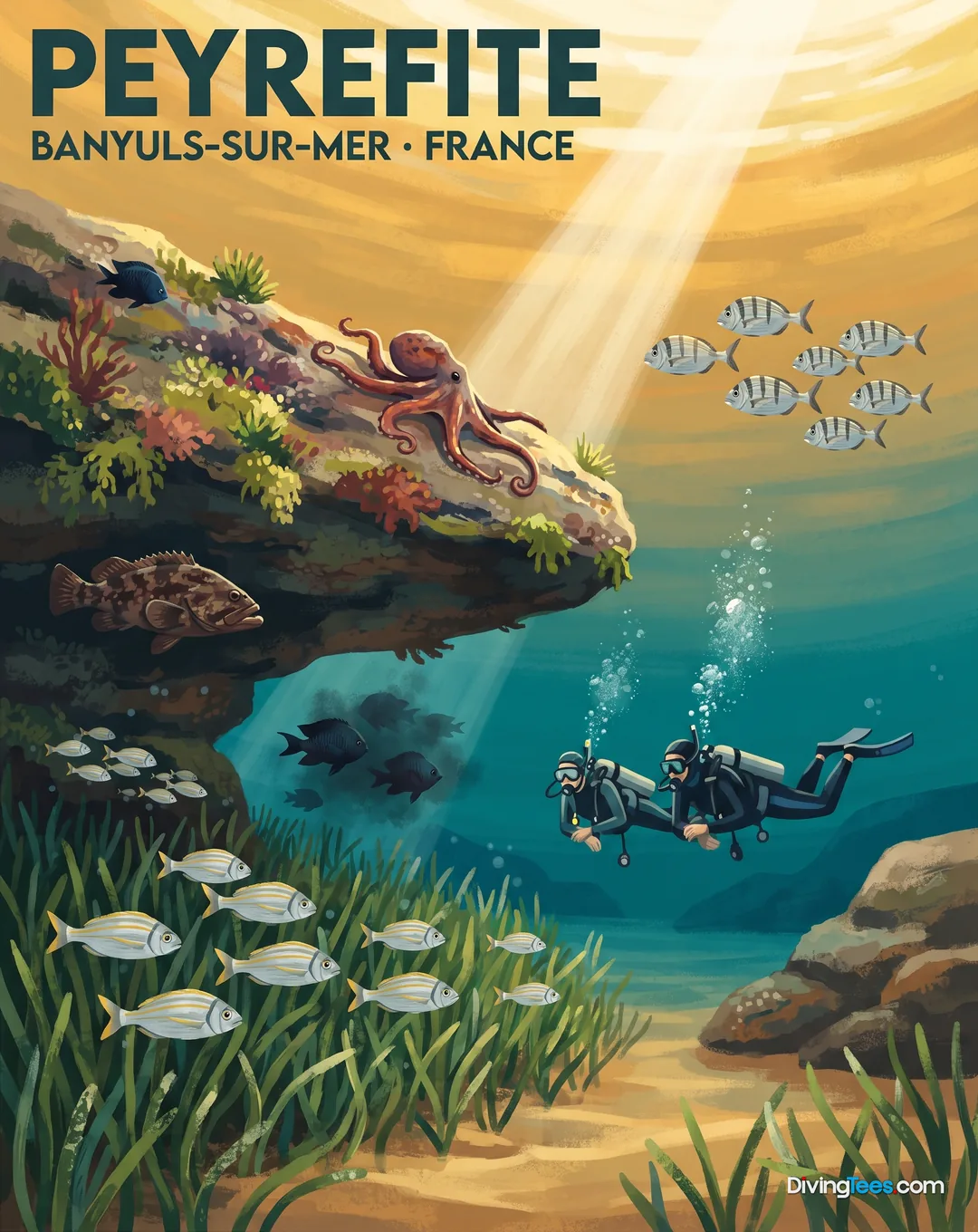 Sentier sous-marin de Peyrefite